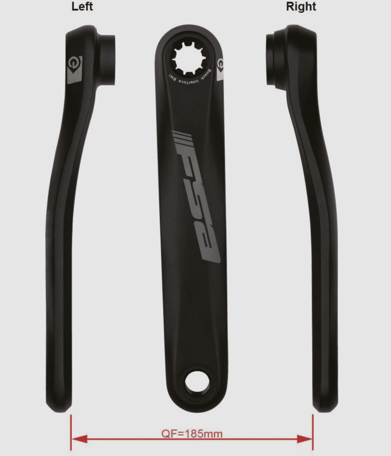 FSA Bosch G3 E-Bike Crankarms CK- 602 BLACK-2